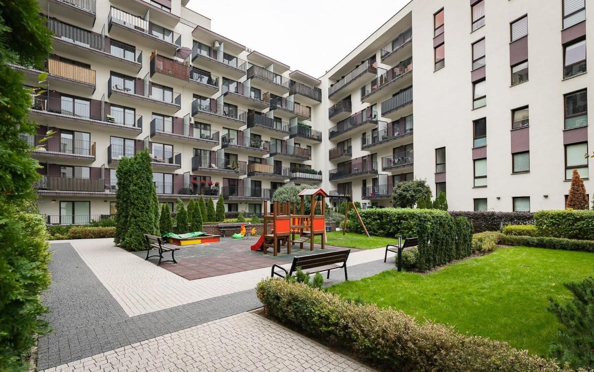 Burakowska 16 - Modern Apartment With Balcony Noclegi Renters Varsovia Exterior foto
